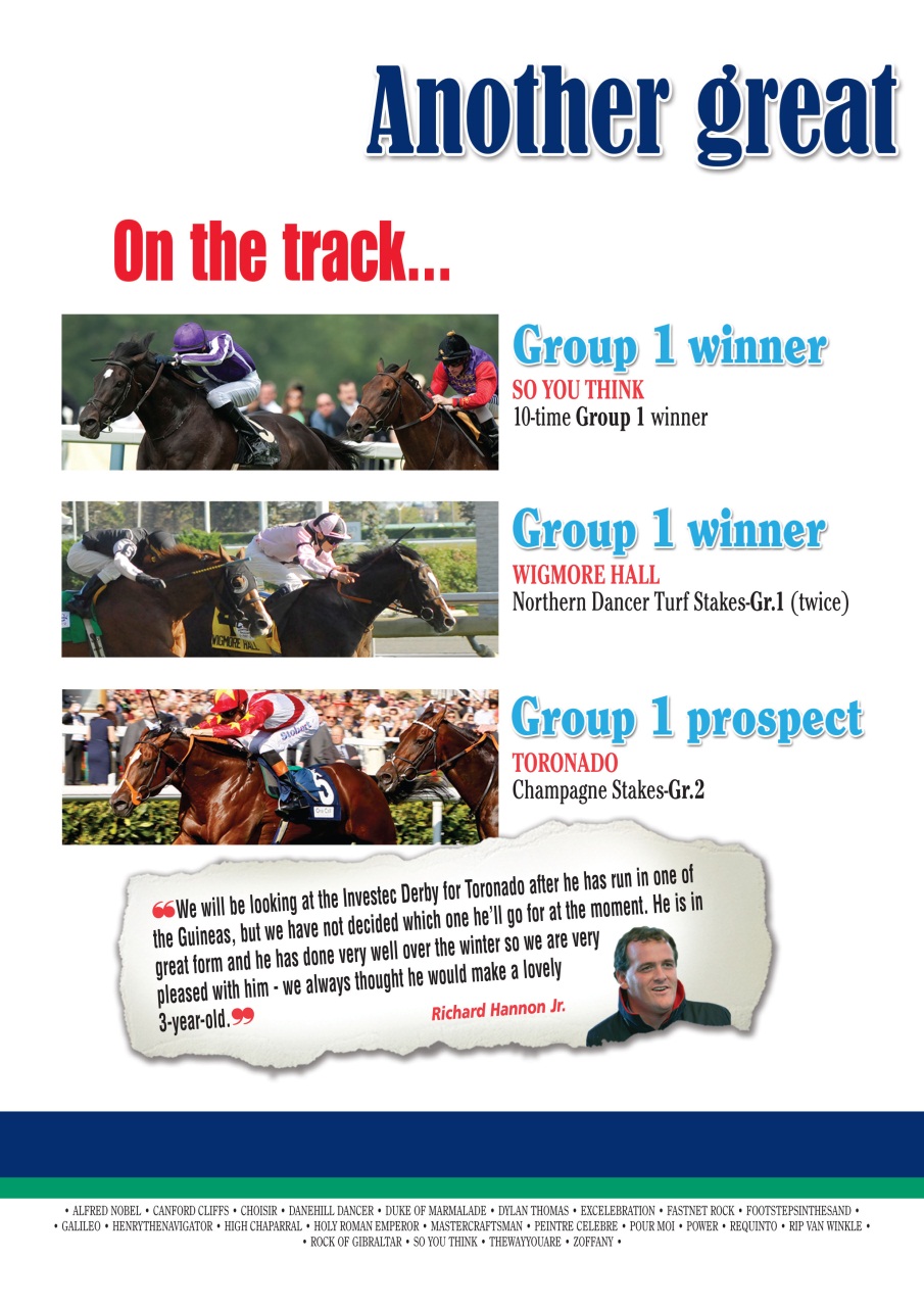 The Owner Breeder Preview Pages