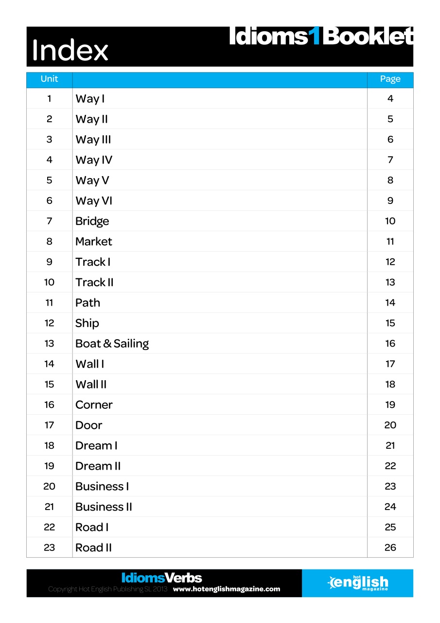 Learn Hot English Preview Pages
