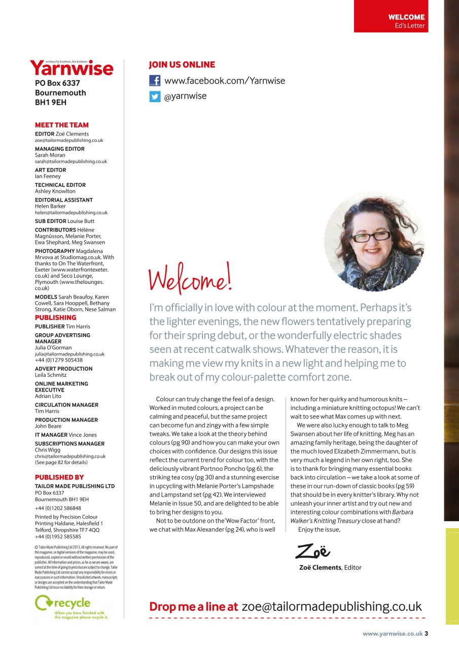 Yarnwise Preview Pages