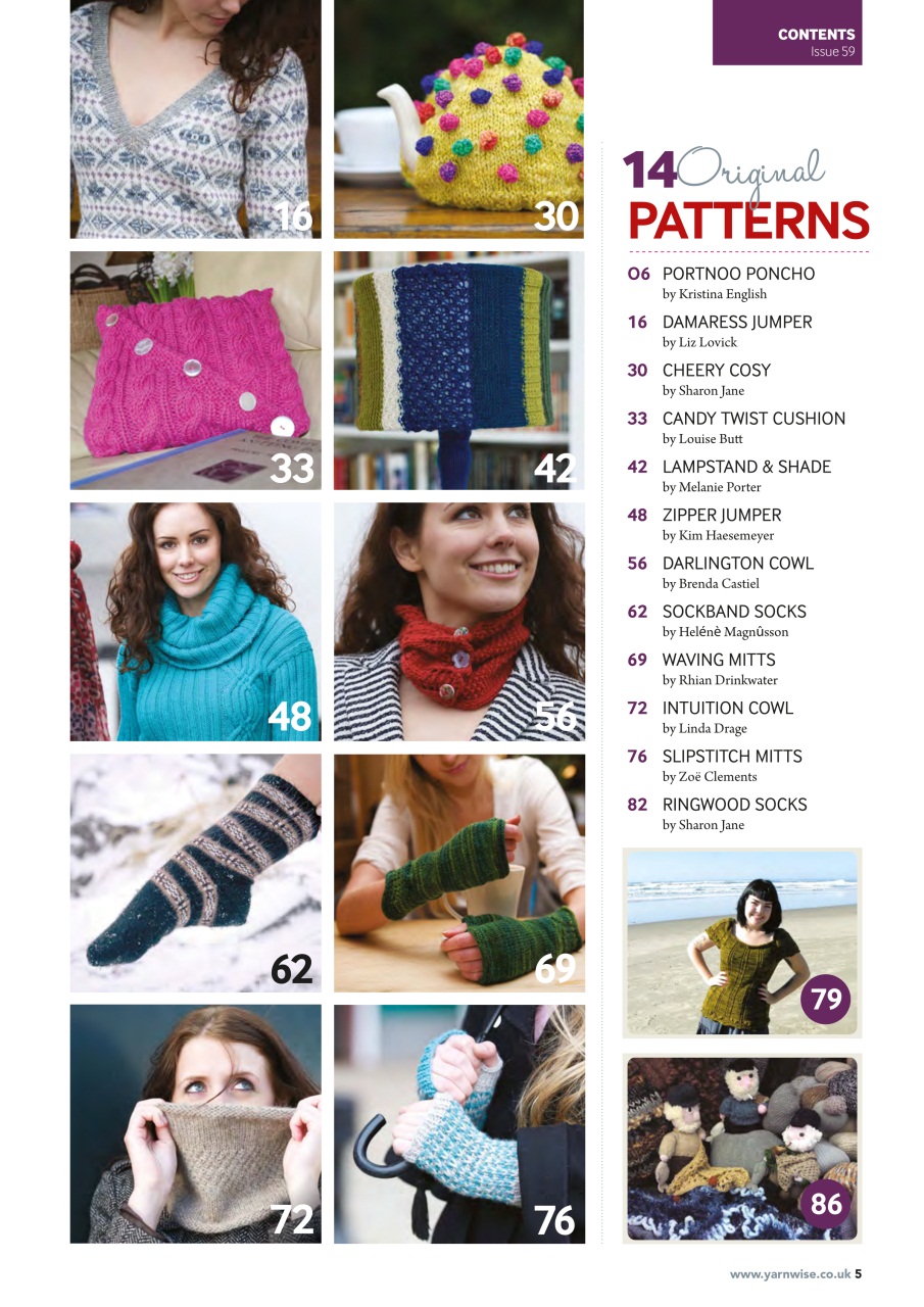 Yarnwise Preview Pages