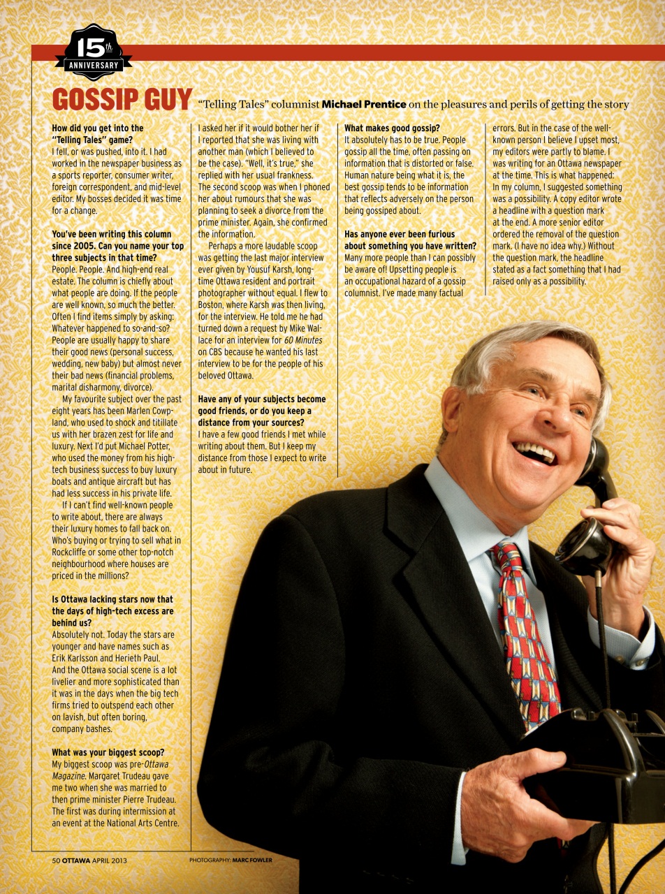 Ottawa Magazine Preview Pages