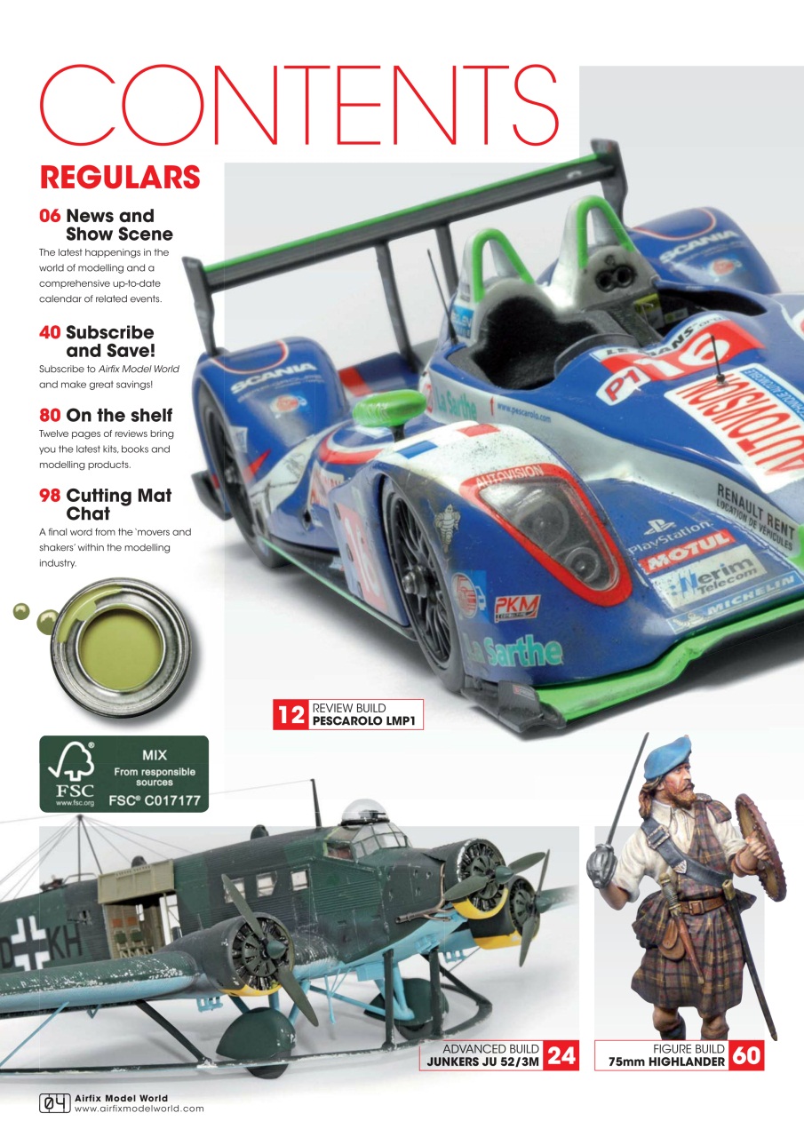 Airfix Model World Preview Pages