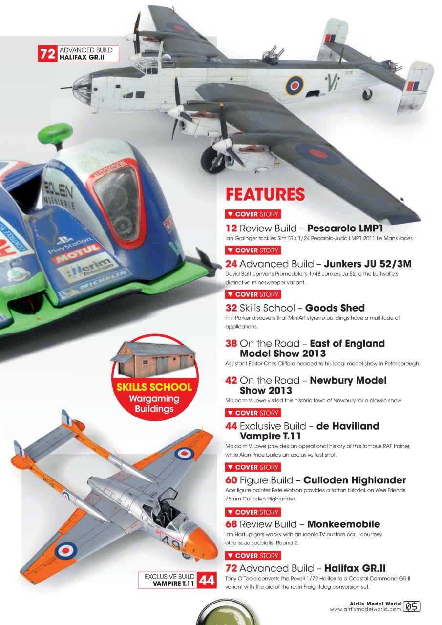 Airfix Model World Preview Pages
