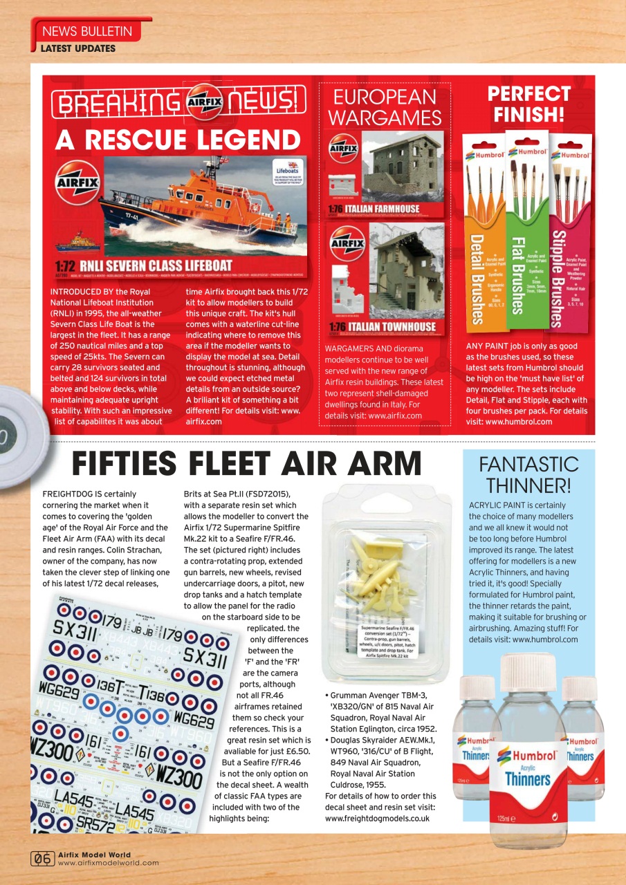 Airfix Model World Preview Pages