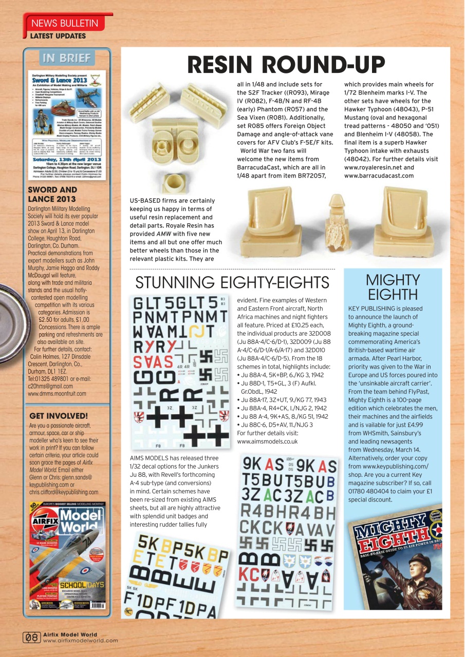 Airfix Model World Preview Pages