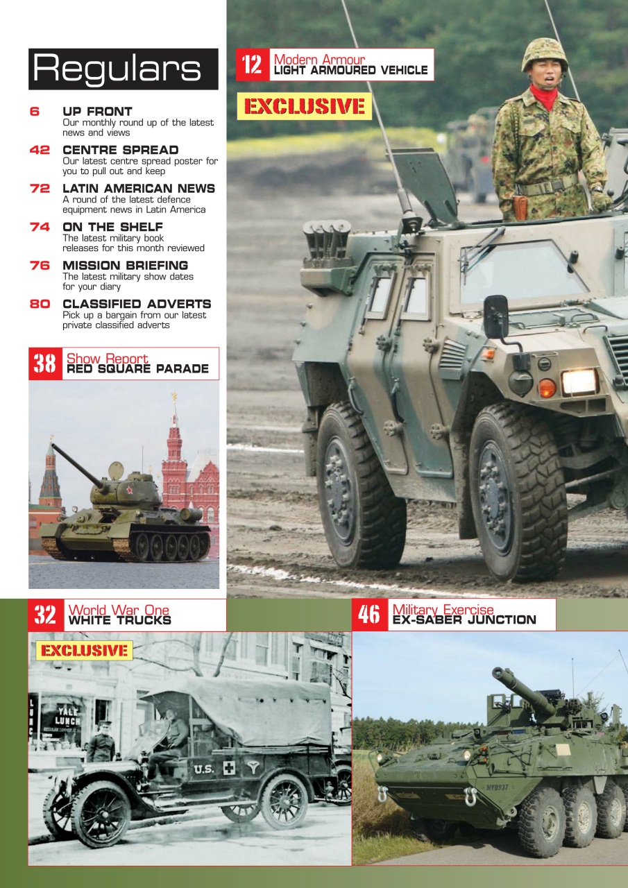 Military Machines International Preview Pages