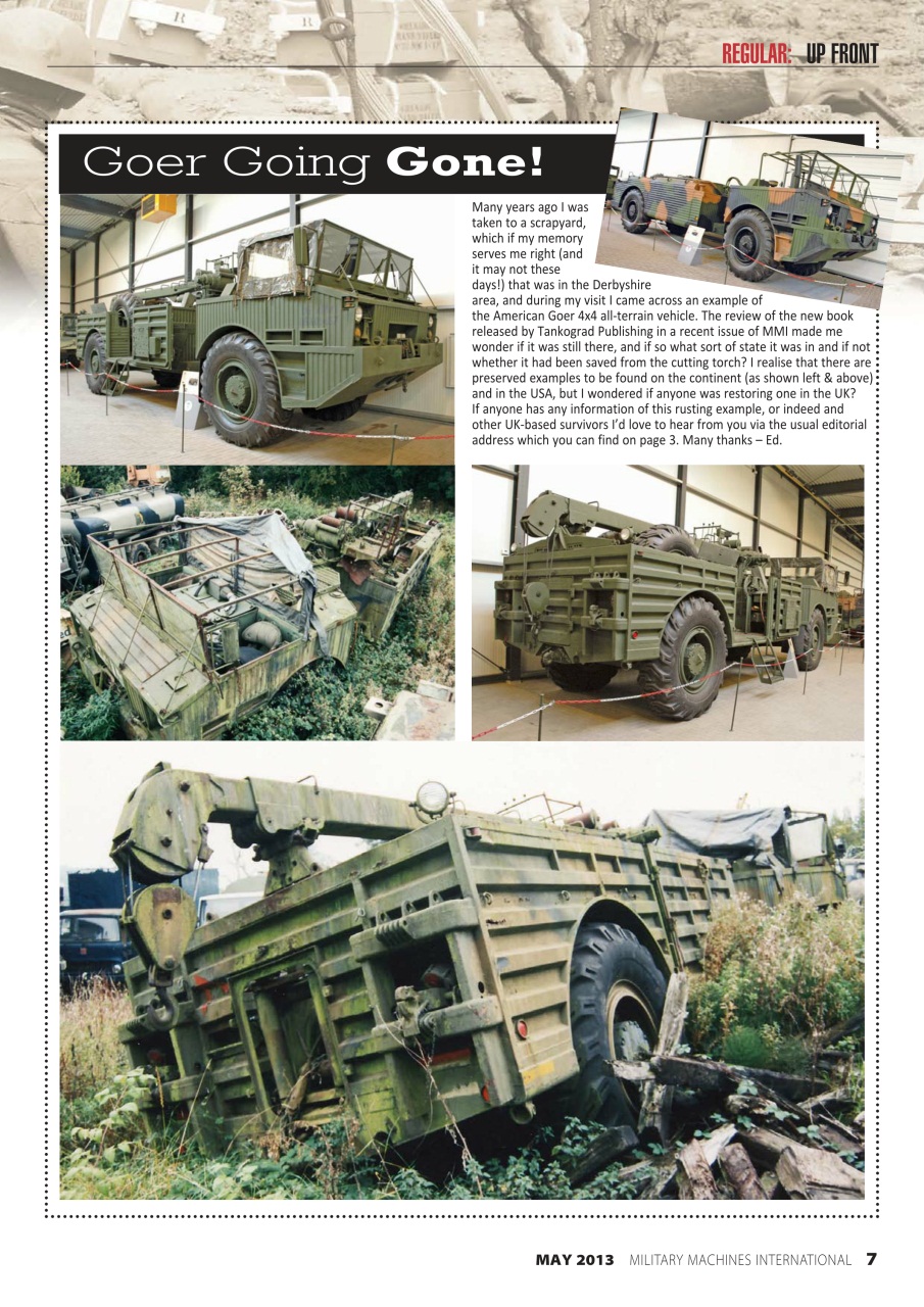 Military Machines International Preview Pages