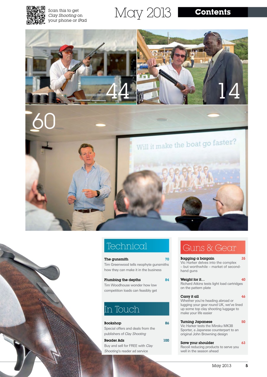 Clay Shooting Preview Pages