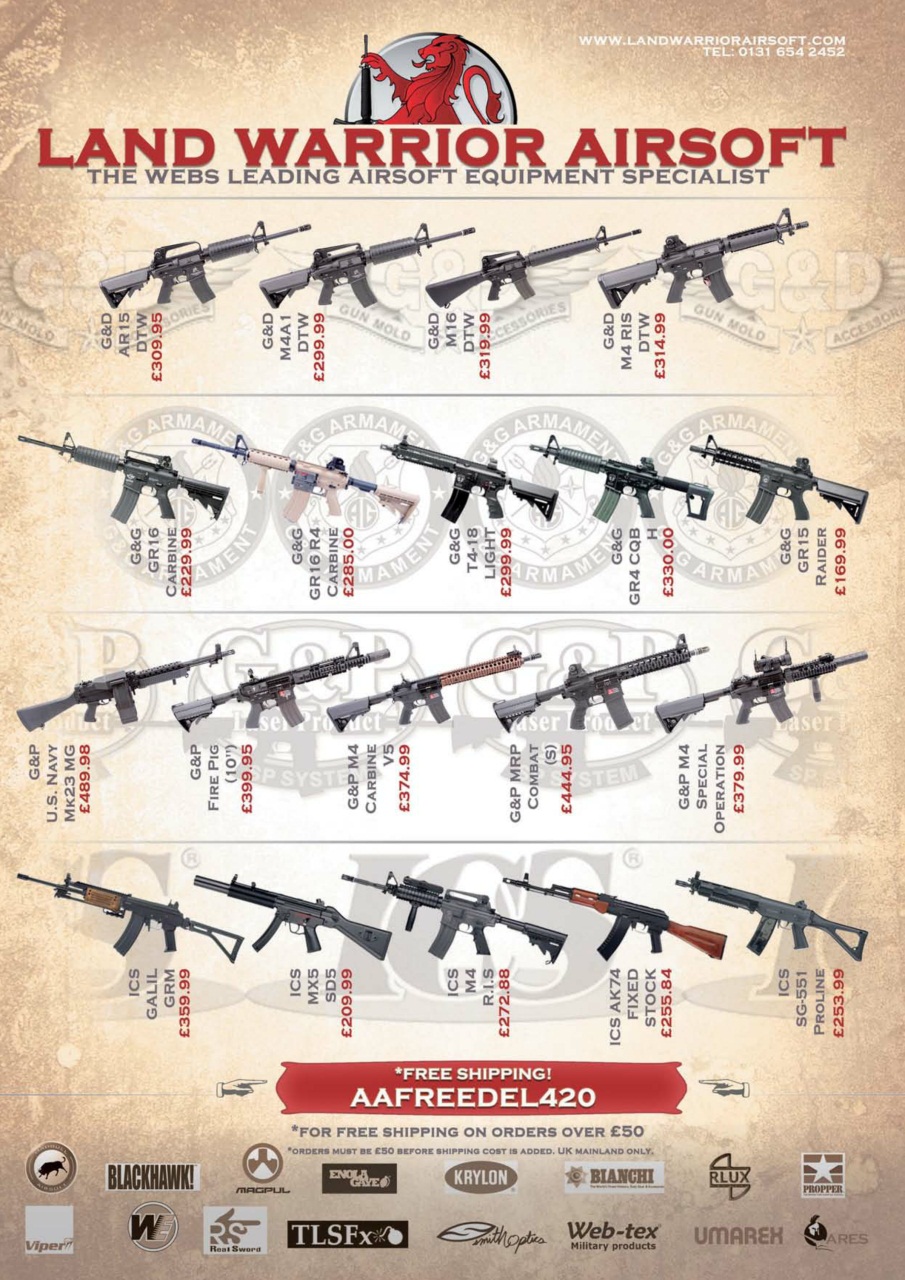 Airsoft Action Preview Pages