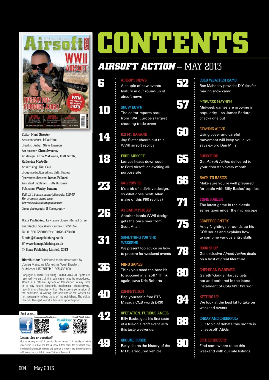 Airsoft Action Preview Pages