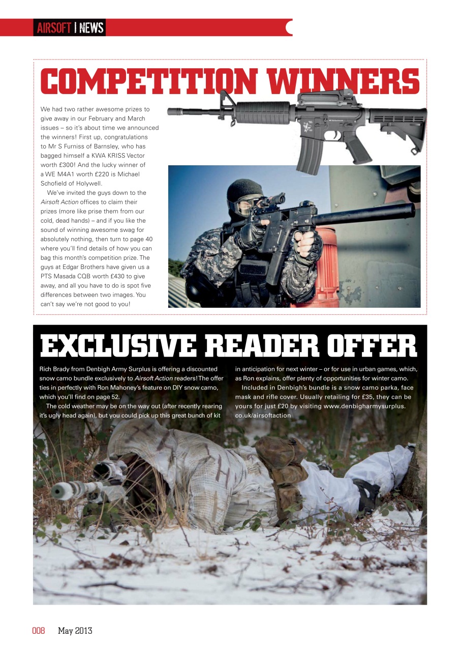 Airsoft Action Preview Pages