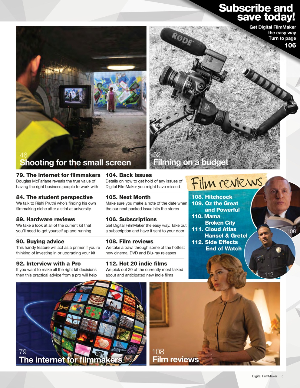 Digital FilmMaker Preview Pages