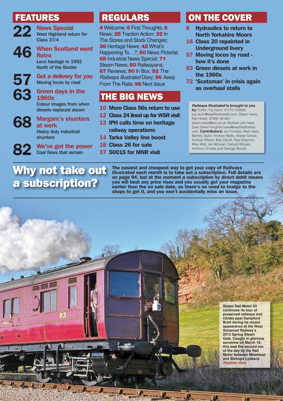 Railways Illustrated Preview Pages
