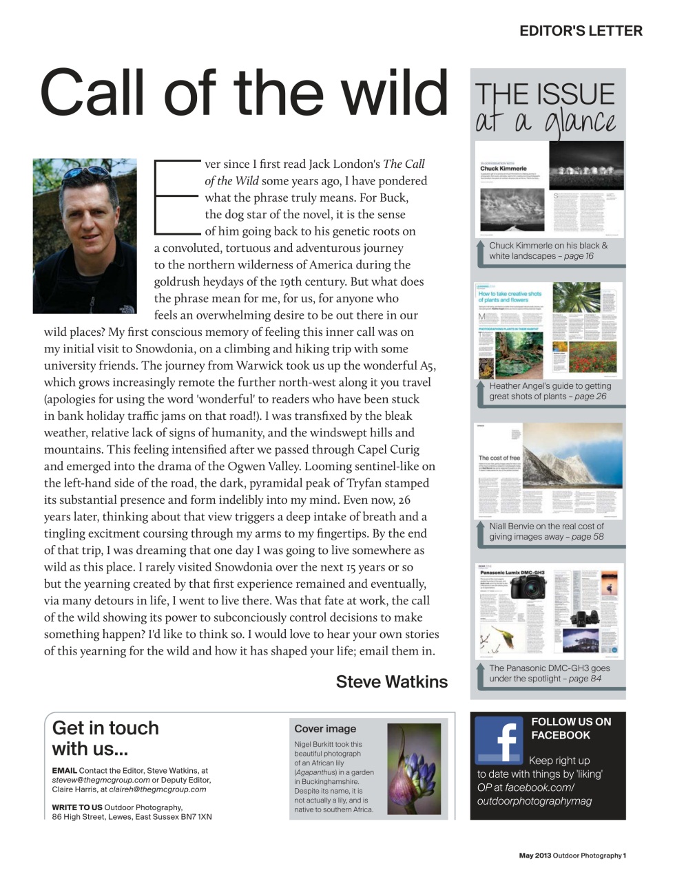 Outdoor Photography Preview Pages