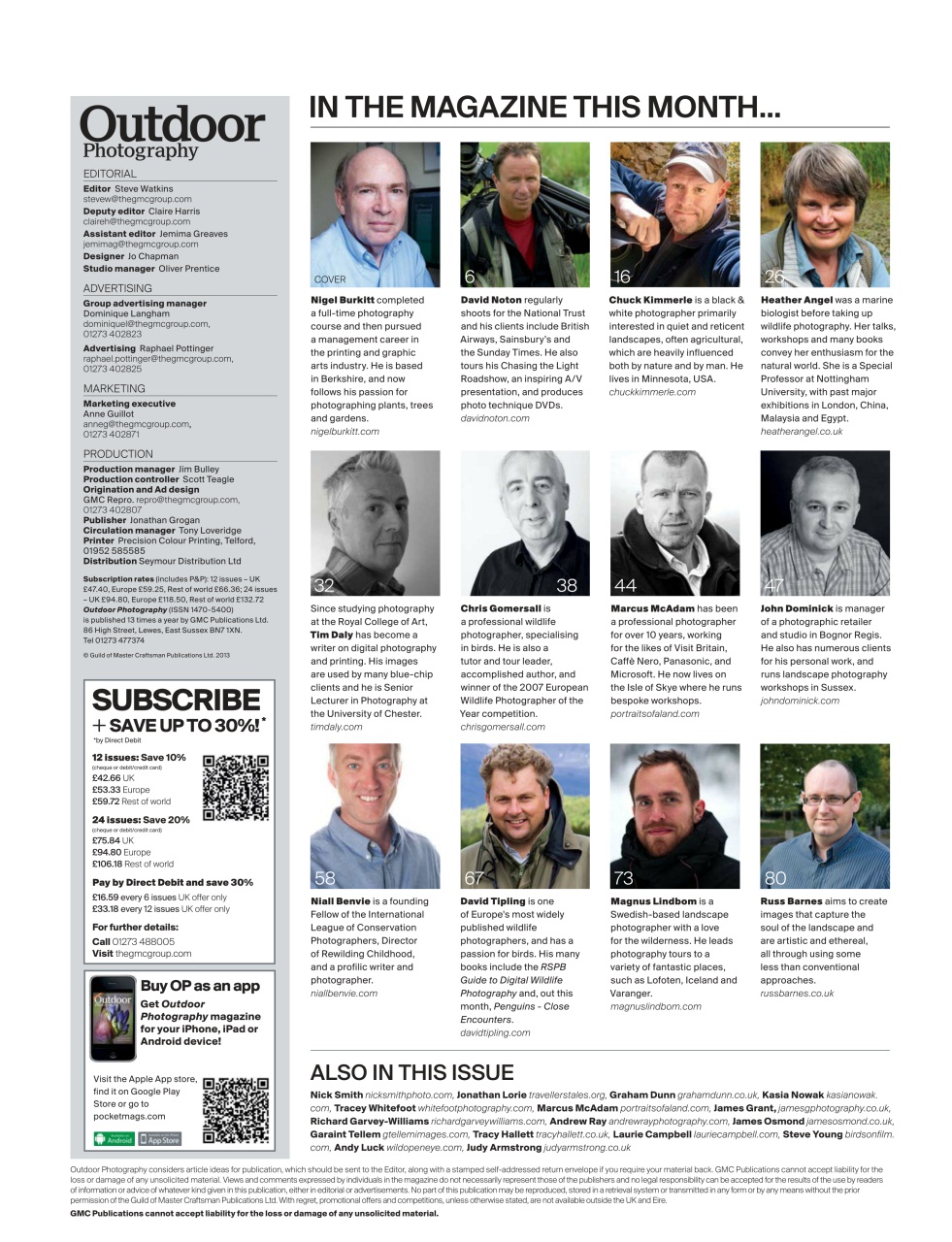 Outdoor Photography Preview Pages