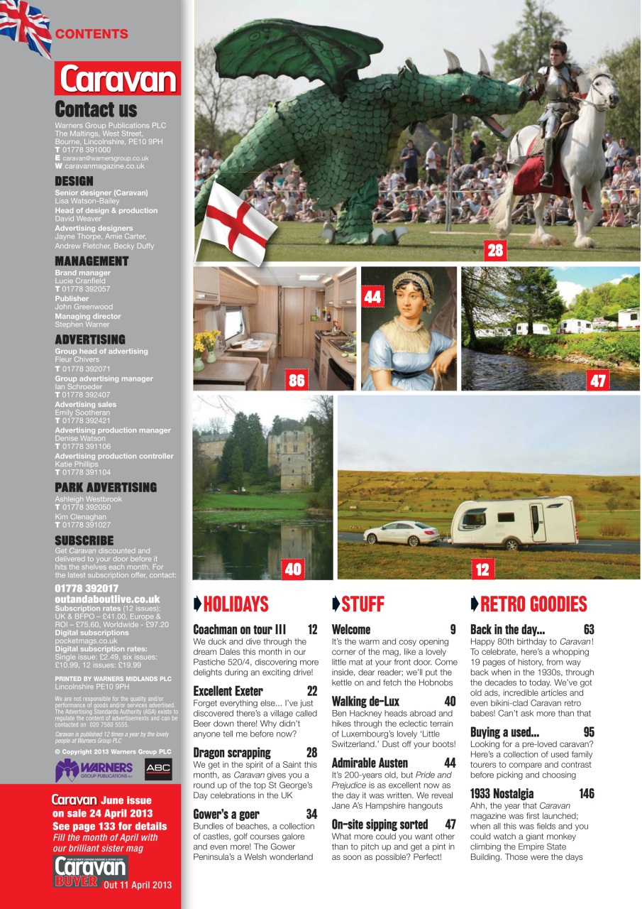 Caravan Magazine Preview Pages