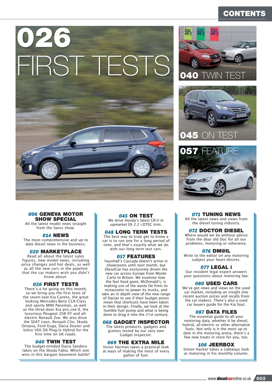 Diesel&EcoCar Magazine Preview Pages