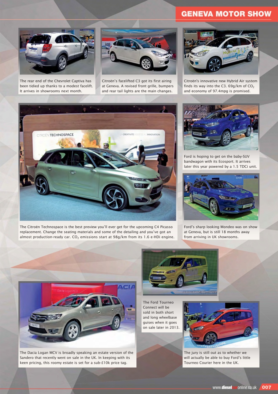 Diesel&EcoCar Magazine Preview Pages