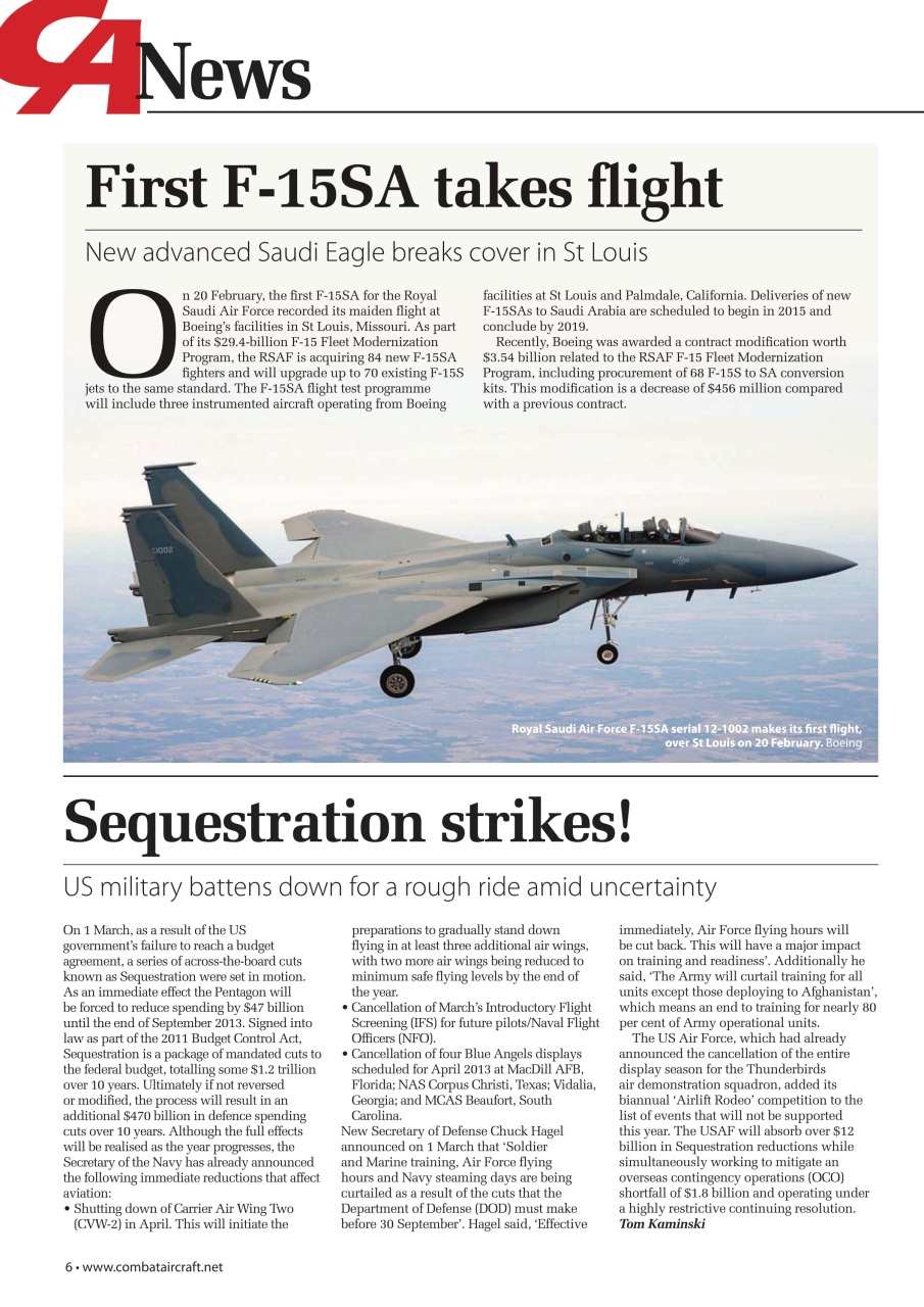 Combat Aircraft Journal Preview Pages
