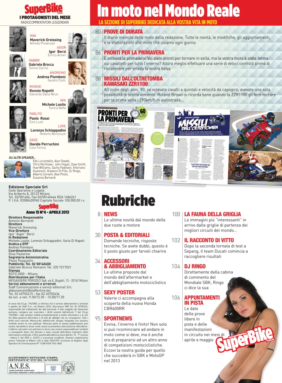 Superbike Italia Preview Pages