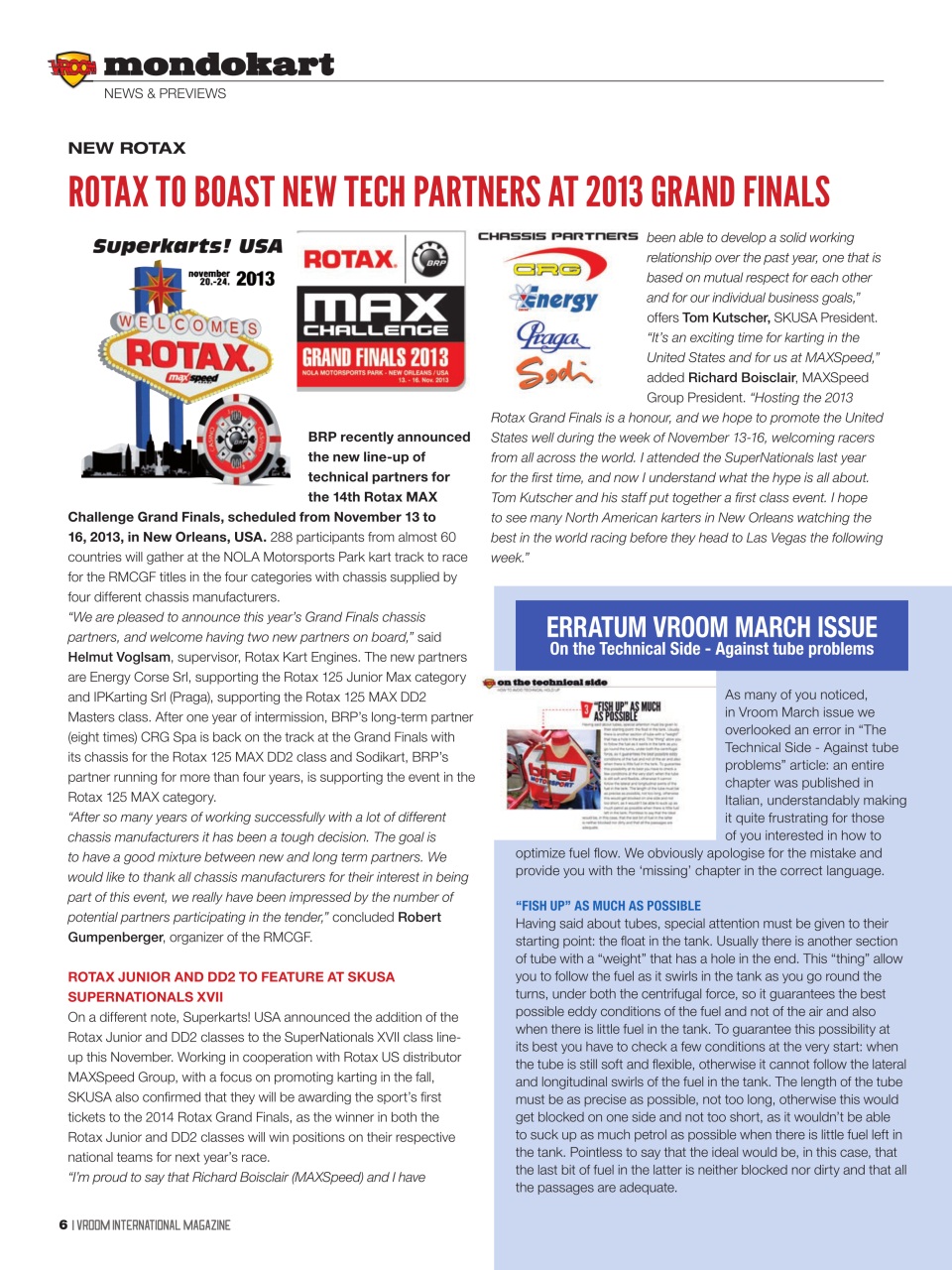 Vroom International Preview Pages