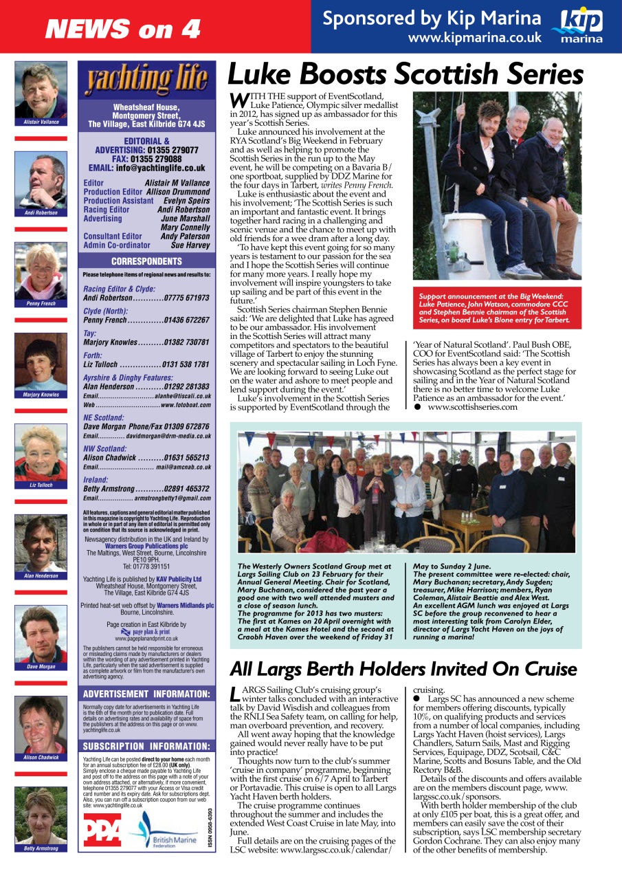 Yachting Life Preview Pages