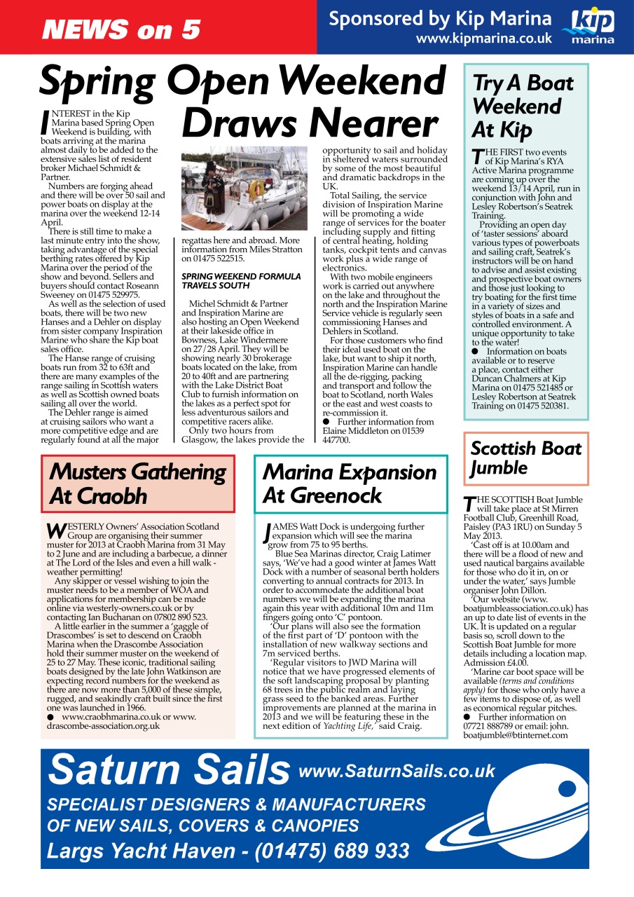 Yachting Life Preview Pages