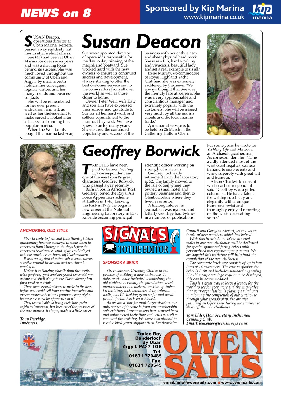 Yachting Life Preview Pages