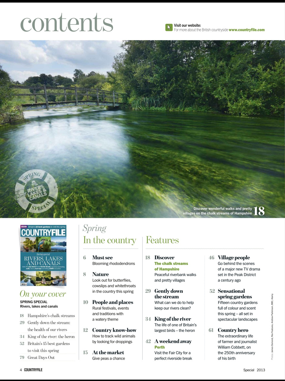 BBC Countryfile Magazine Preview Pages