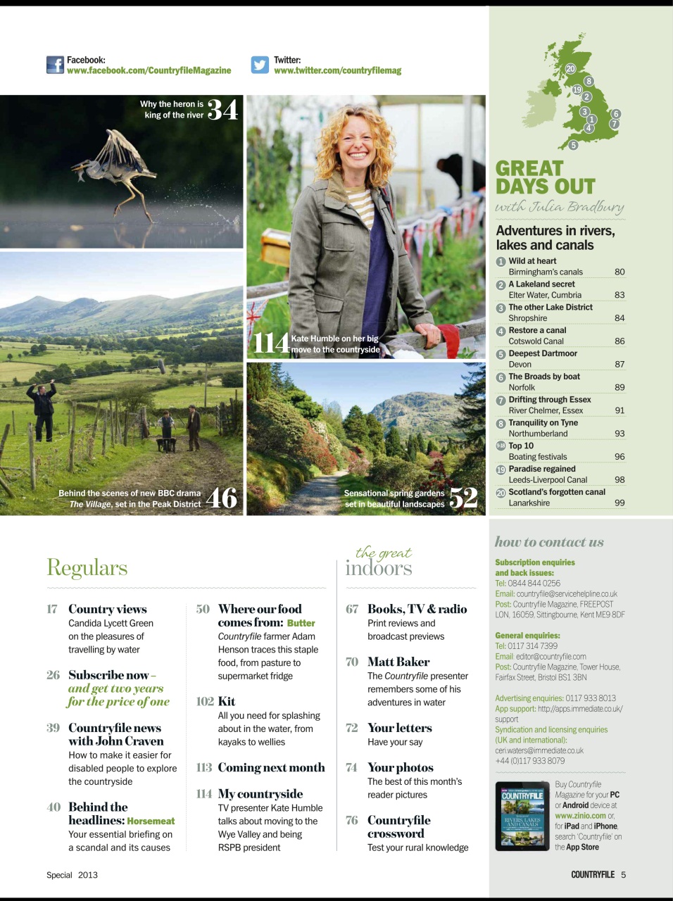 BBC Countryfile Magazine Preview Pages