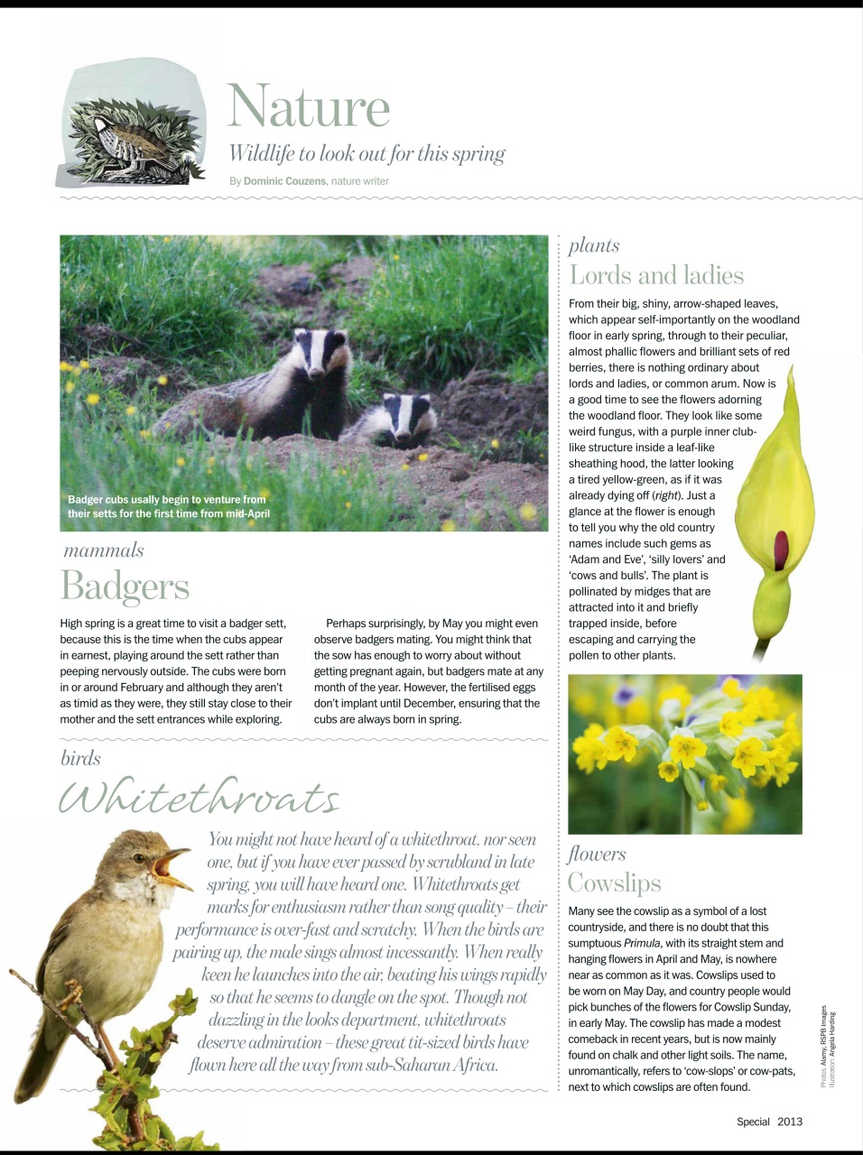 BBC Countryfile Magazine Preview Pages