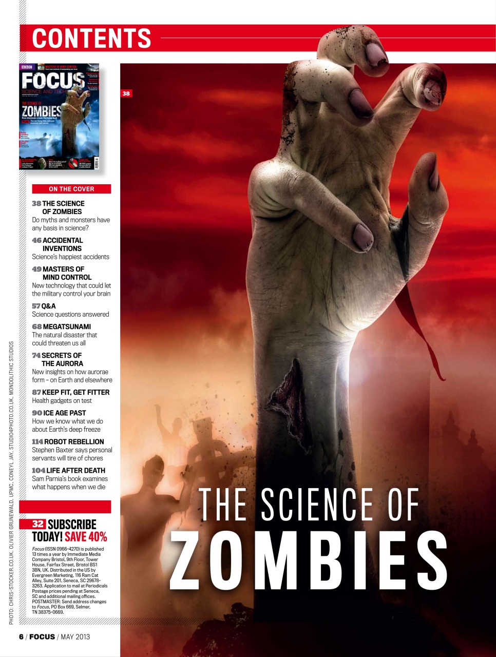 BBC Science Focus Magazine Preview Pages