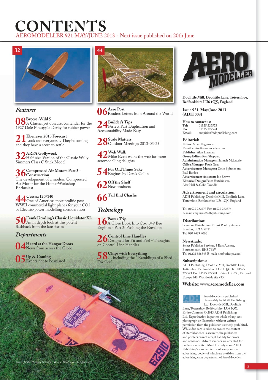 AeroModeller Preview Pages