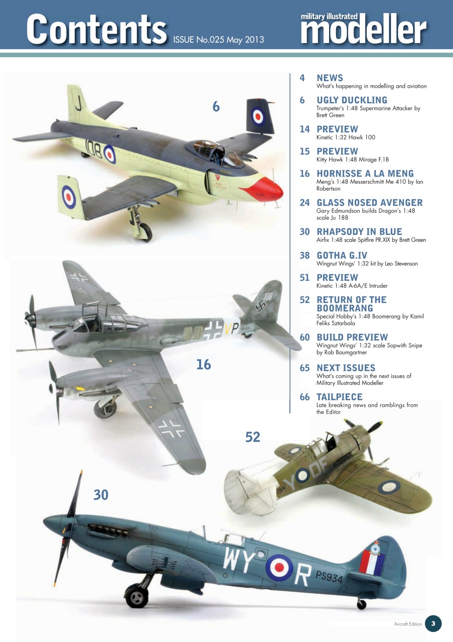 MIM: Aircraft Edition Preview Pages