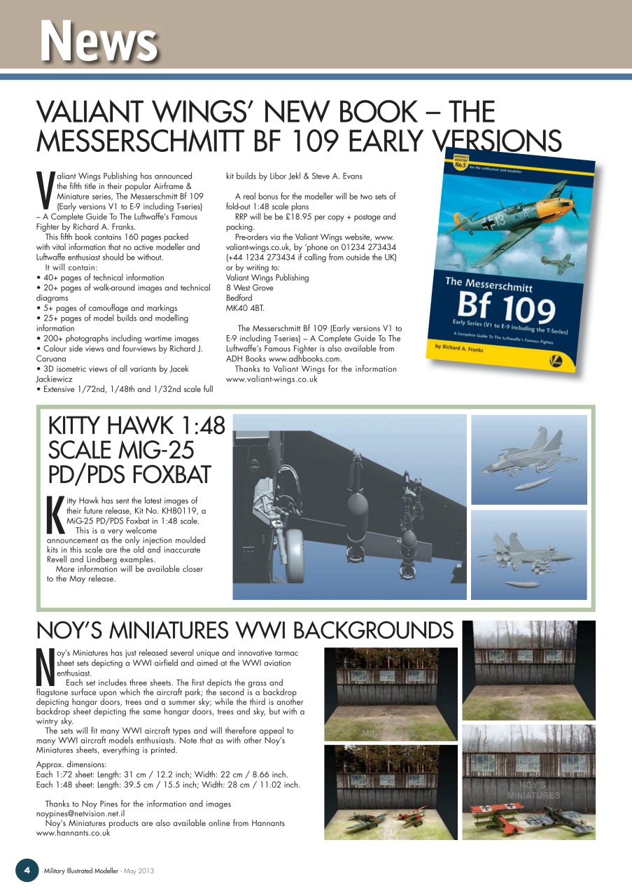 MIM: Aircraft Edition Preview Pages