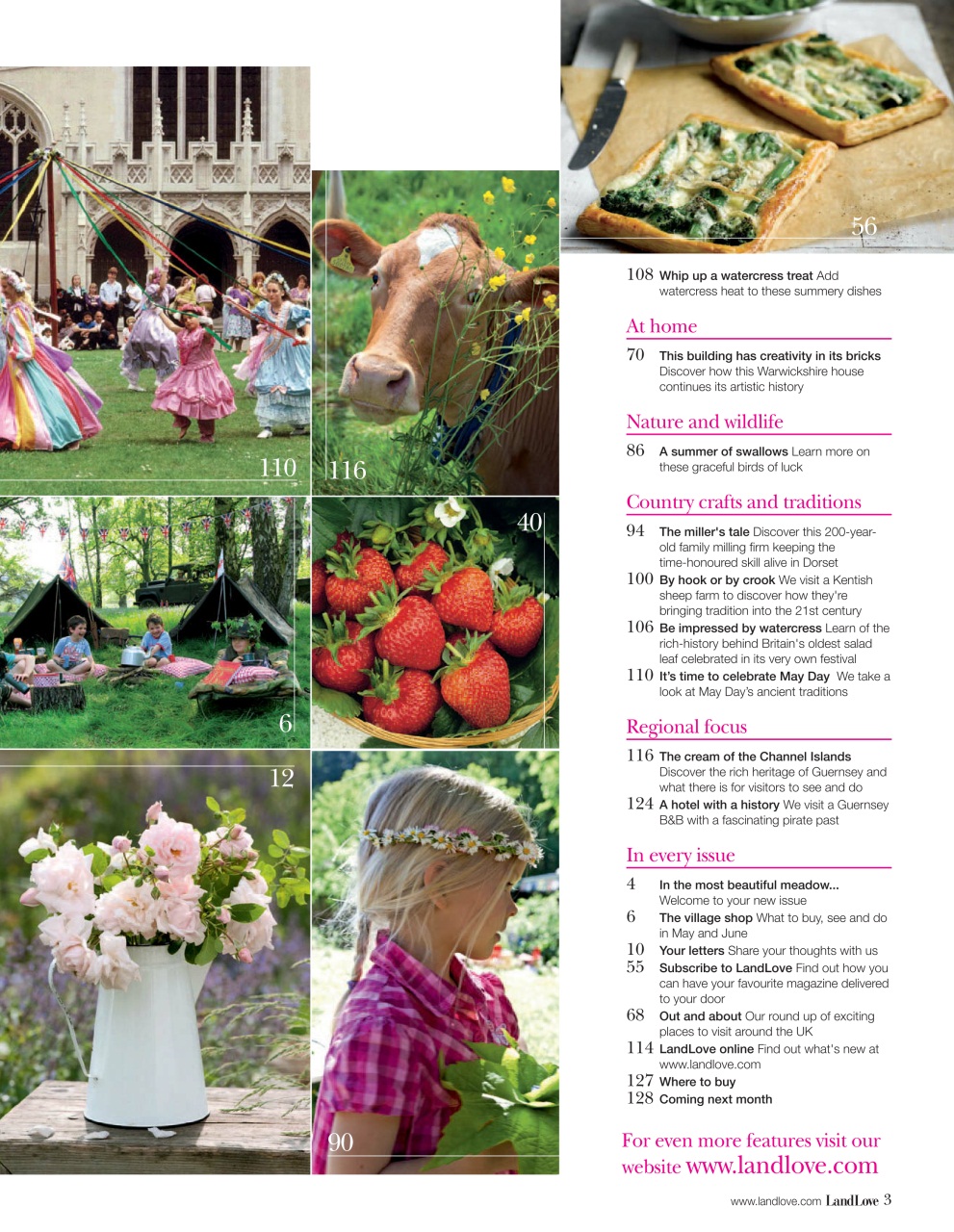 LandLove Magazine Preview Pages