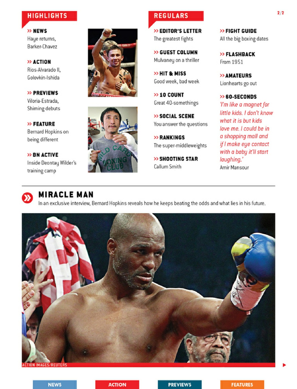 Boxing News Preview Pages