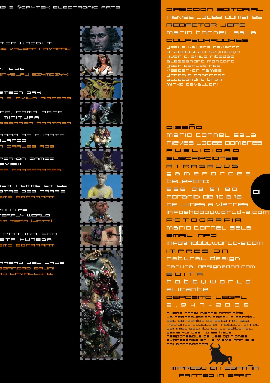 Game Forces Preview Pages