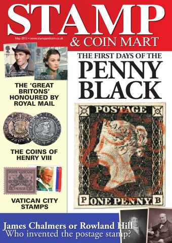 Stamp Collector issue History of the Penny Black stamp