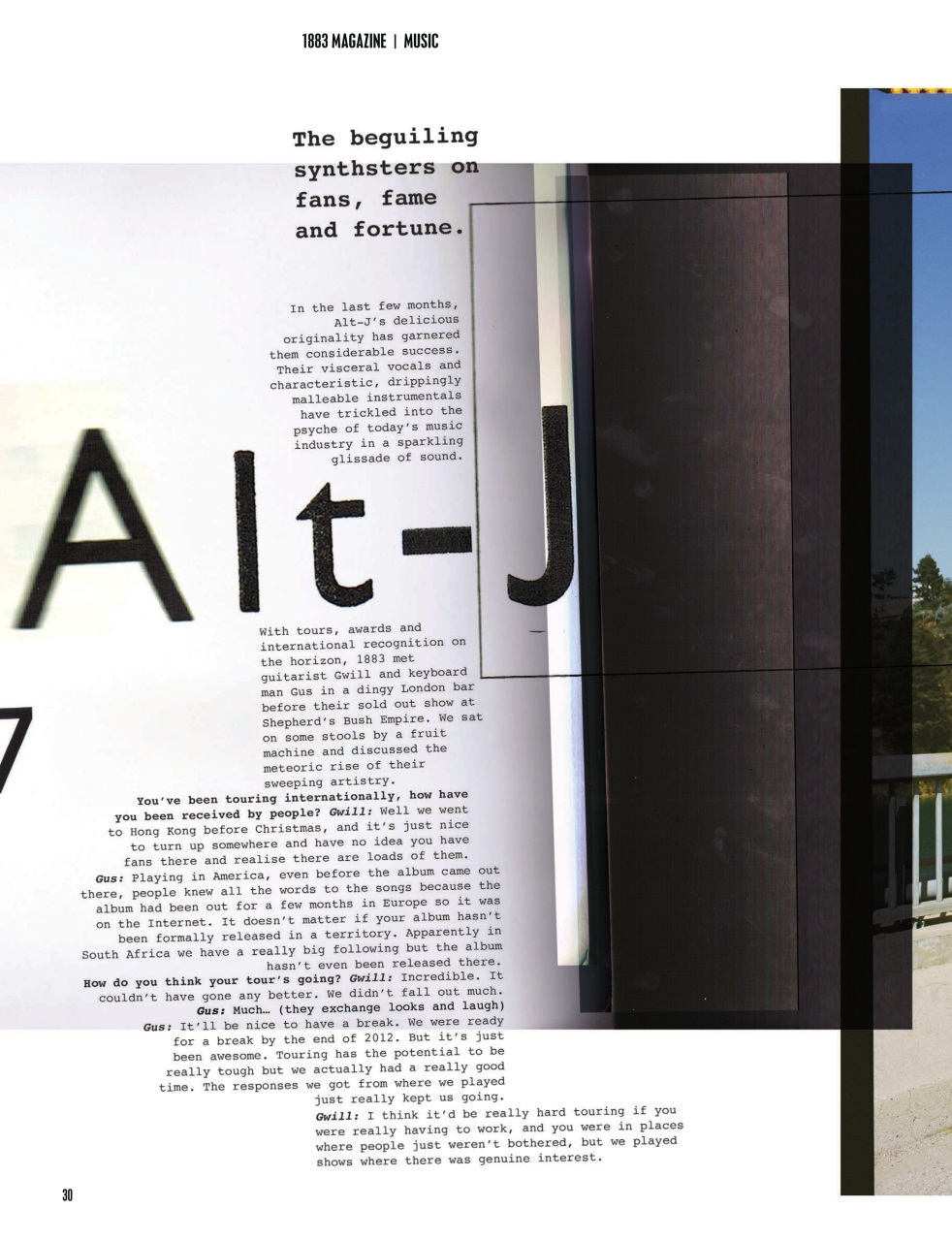 1883 Magazine Preview Pages