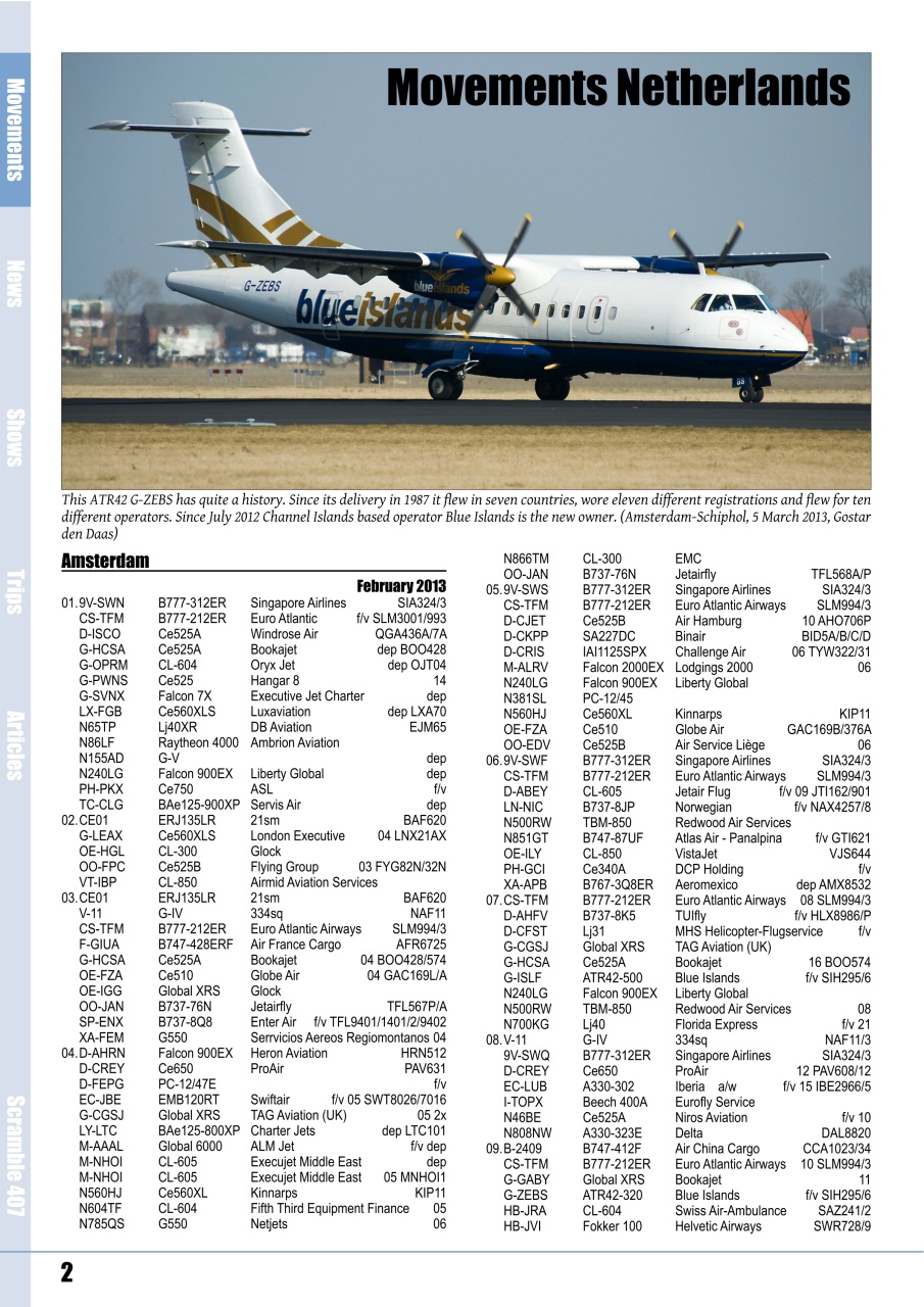 Scramble Magazine Preview Pages