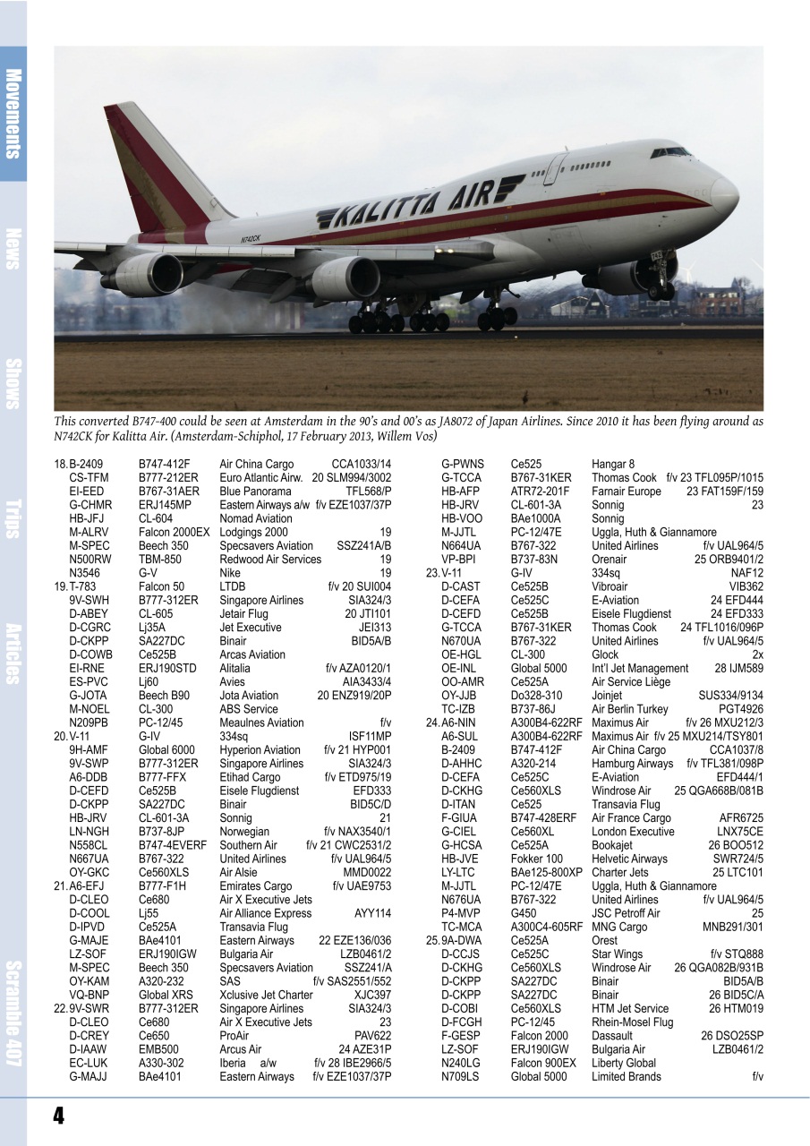 Scramble Magazine Preview Pages