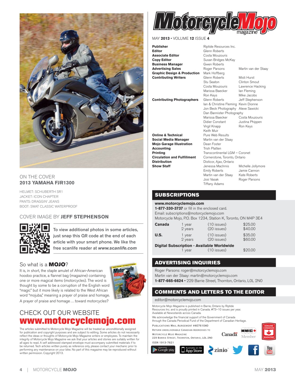 Motorcycle Mojo Preview Pages