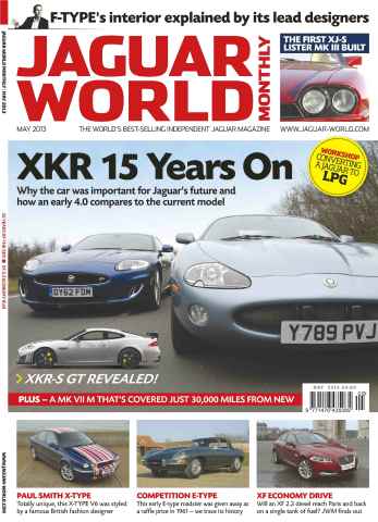 Jaguar World issue 15 years of XKR May 2013