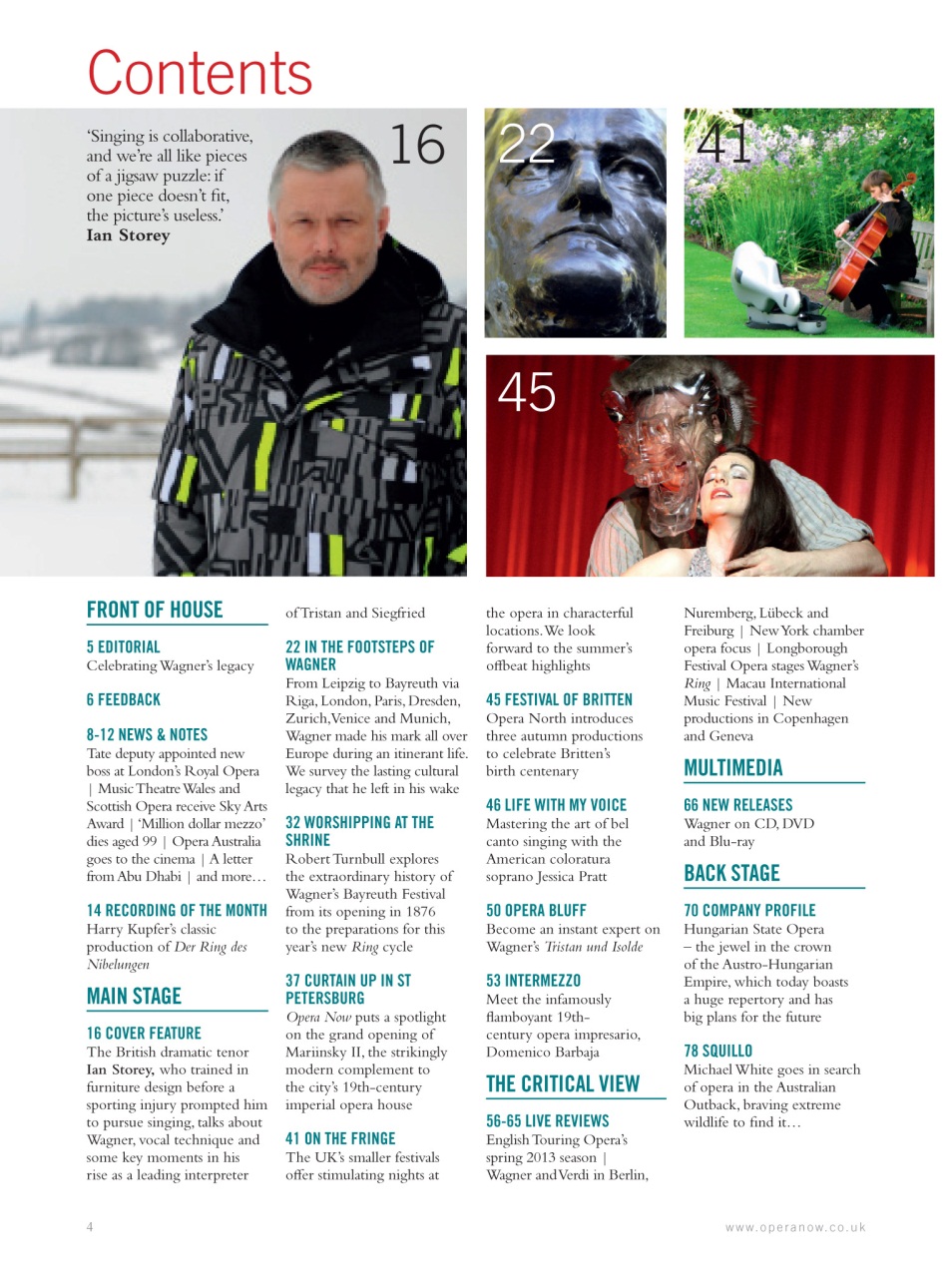 Opera Now Preview Pages