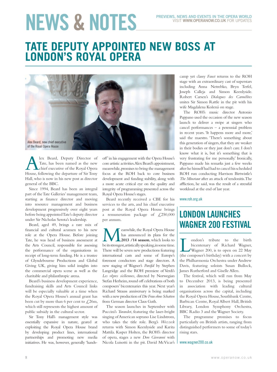 Opera Now Preview Pages