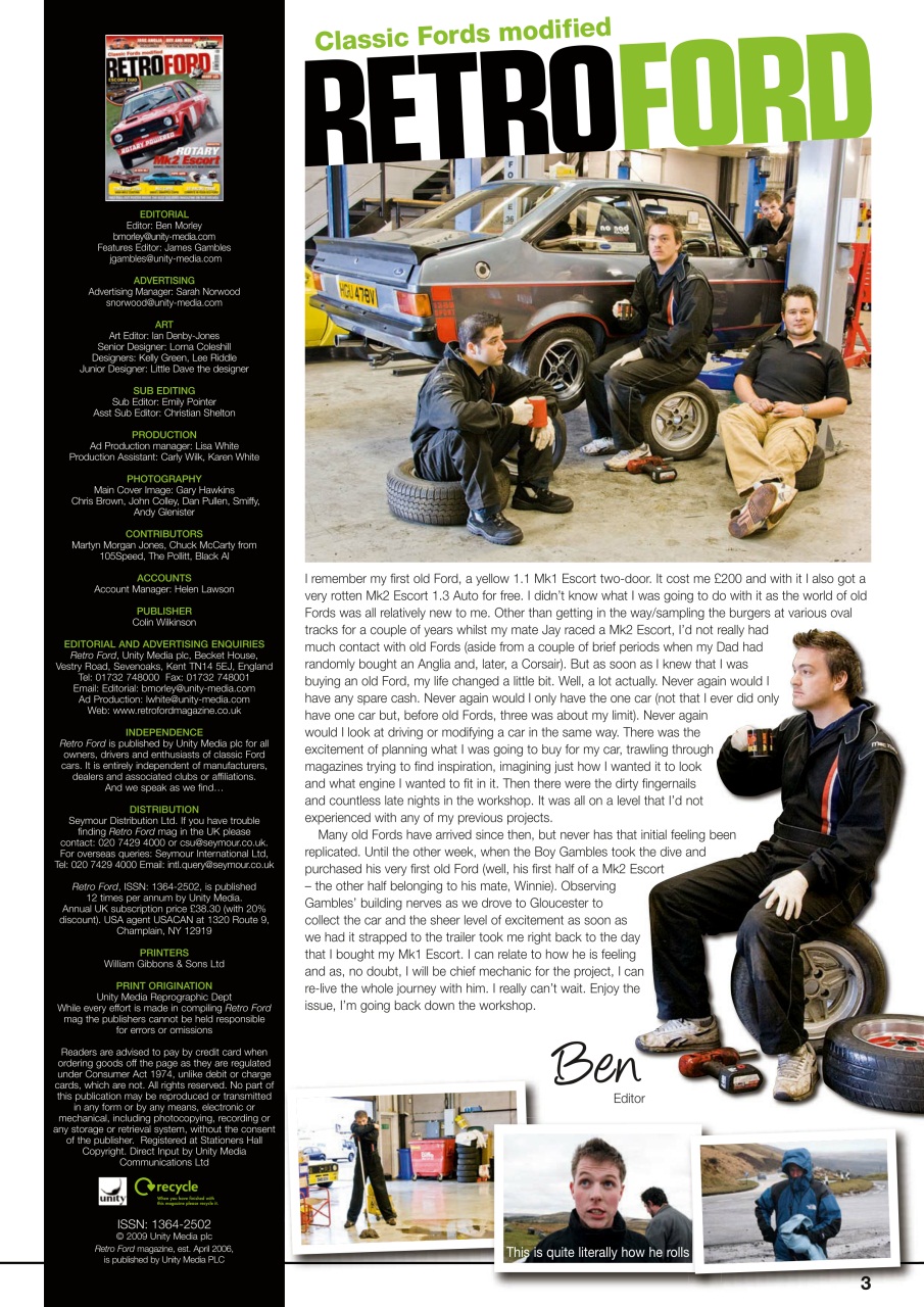 Retro Ford Preview Pages