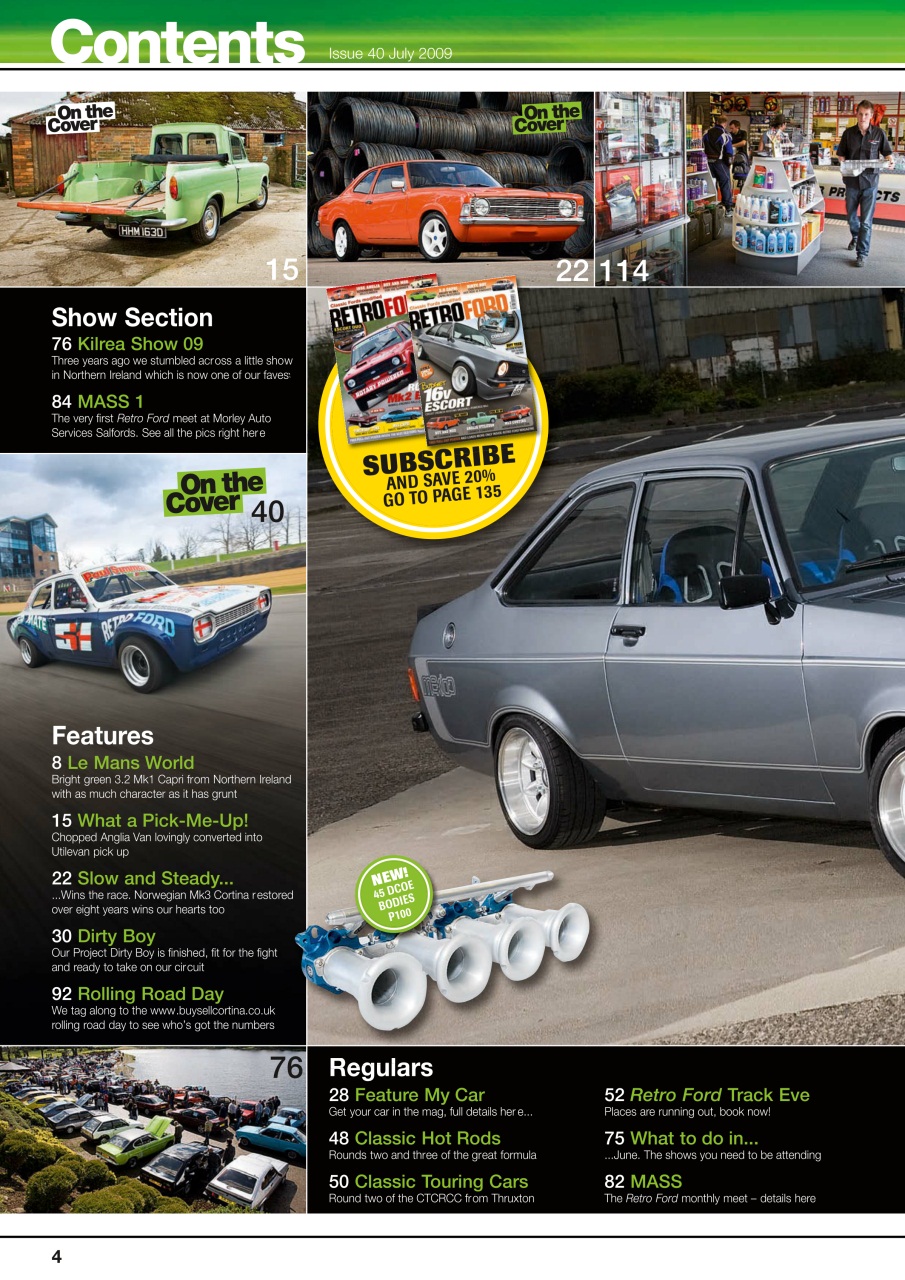 Retro Ford Preview Pages