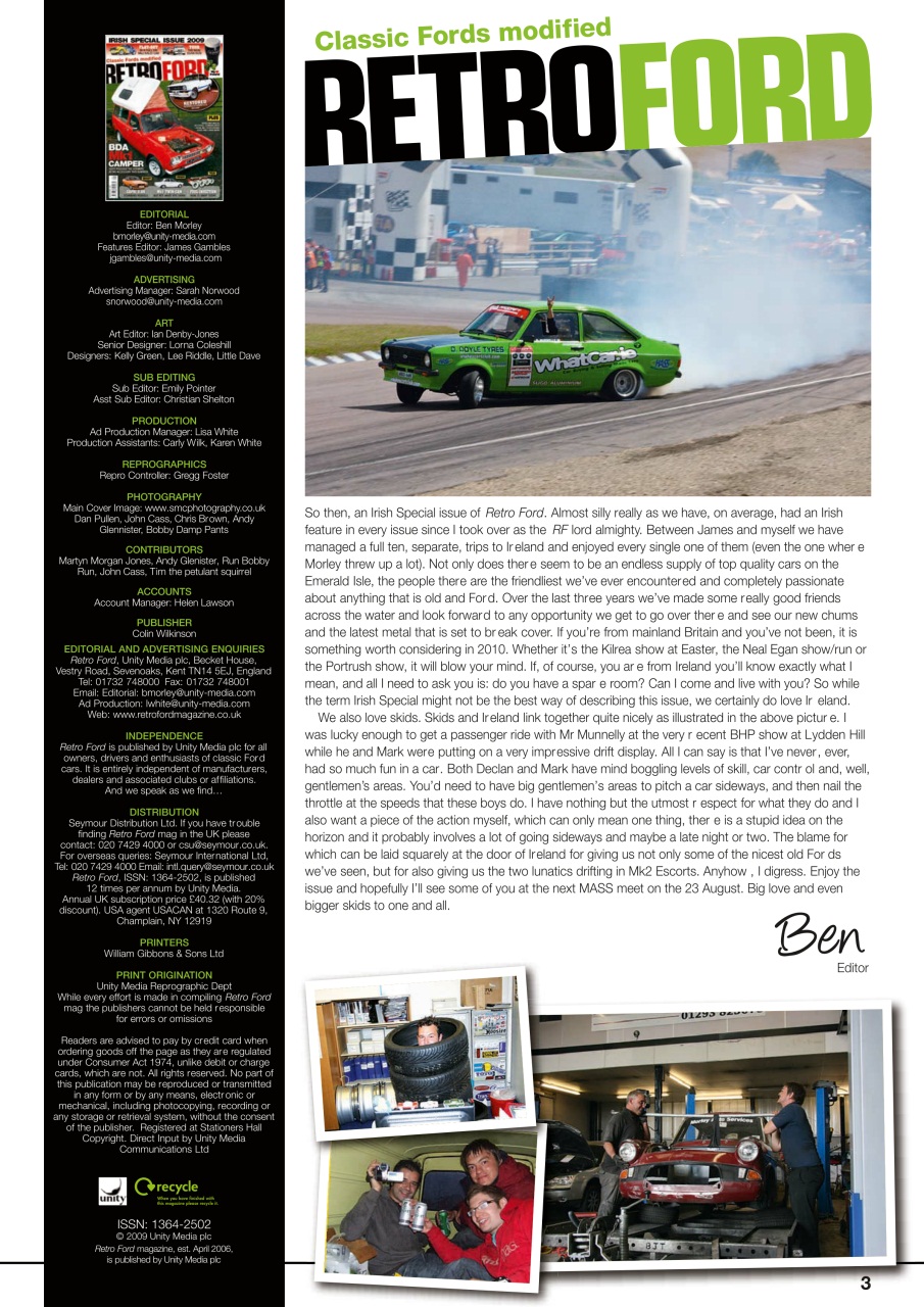 Retro Ford Preview Pages