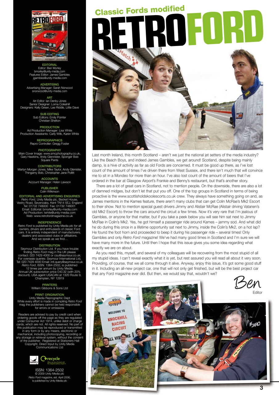 Retro Ford Preview Pages